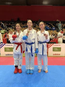 Sara Mišić 3. mesto v borbah